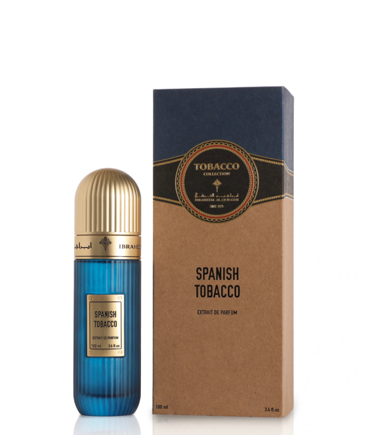 Ibraheem Alqurashi Tobacco Collection - Spanish Tobacco Eau de Parfum - 100ml