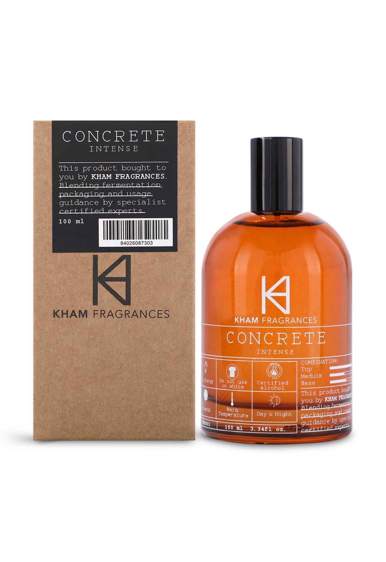 kham Concrete Eau de Parfum - 100ml