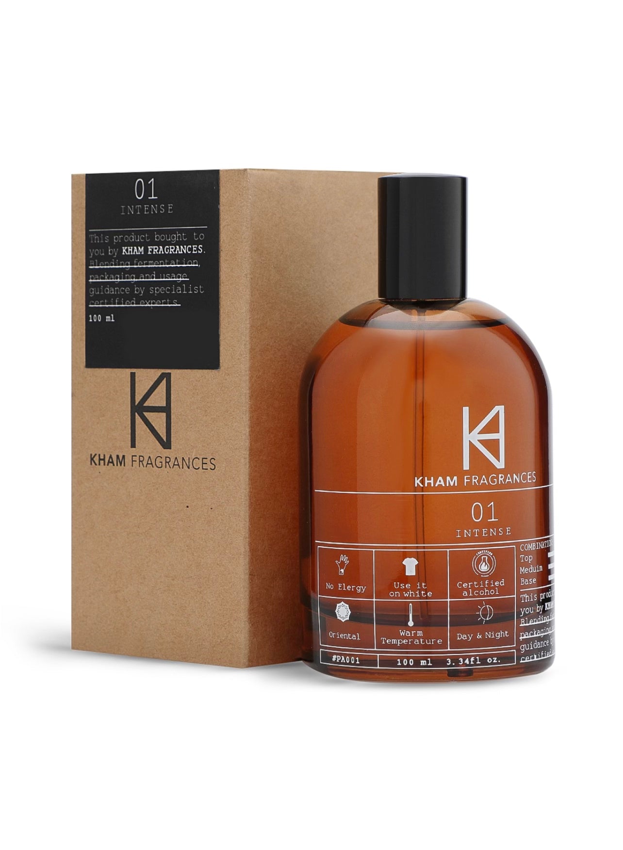 Kham 01 Intense Perfume - 100ml